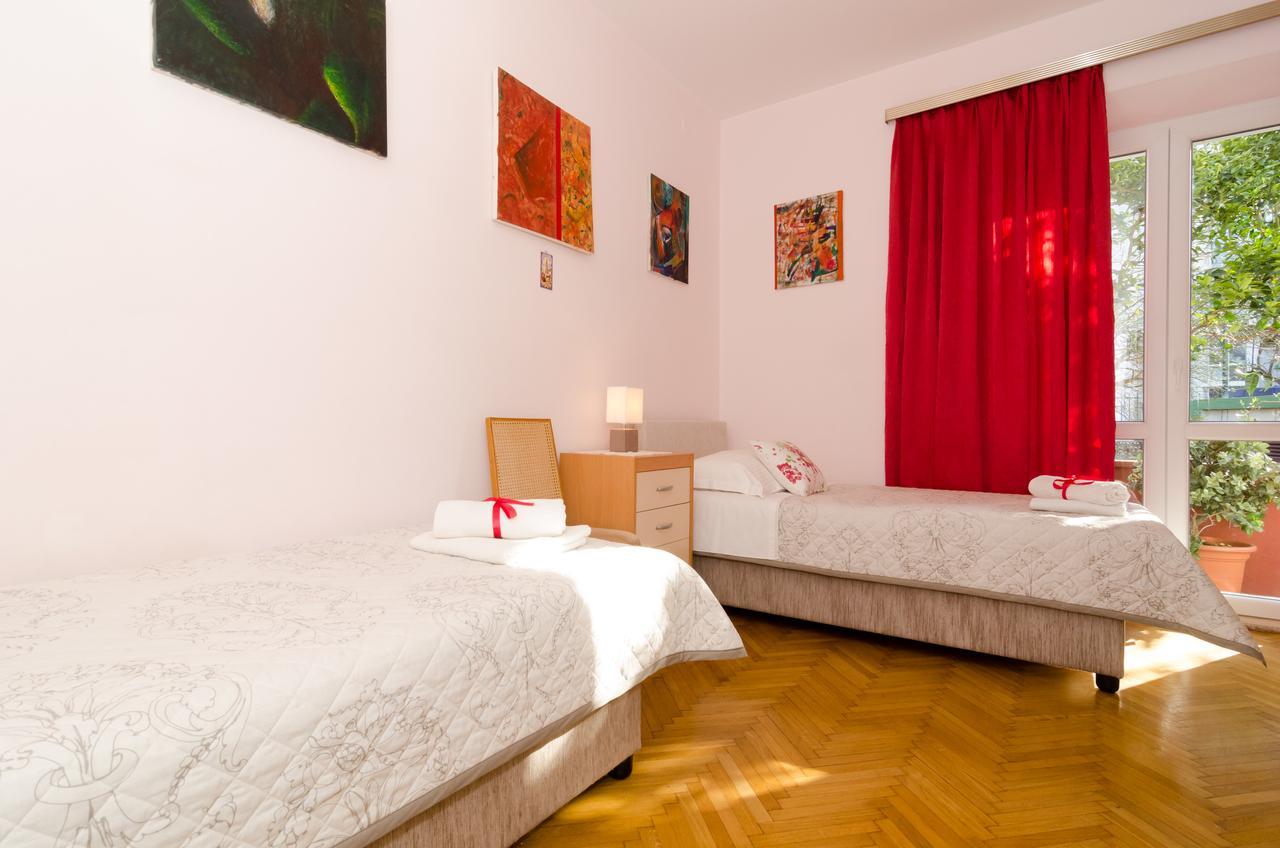 Apartment Red Orange Дубровник Экстерьер фото